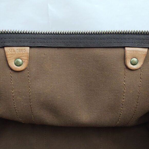 100% Authentic Louis Vuitton Keepall Bandouliere 50 Monogram Hand Bag #MN699 - Picture 9 of 9